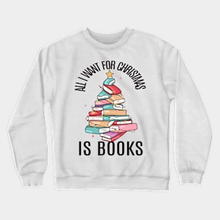 Christmas reader gift Crewneck Sweatshirt